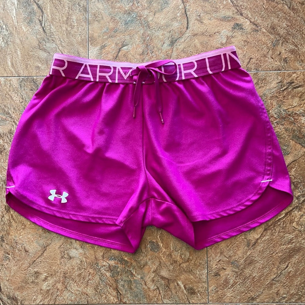❤️HOST PICK❤️❤️ Purpley pink Under Armour shorts size XS🥰